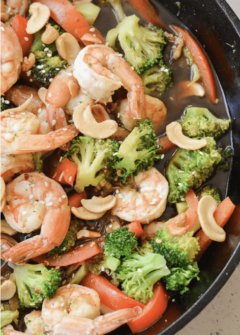 Low FODMAP Shrimp and Broccoli Stir-Fry